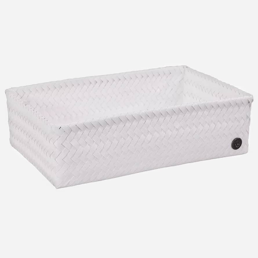 Handed By  Big Fit Basket Recycled Plastic White