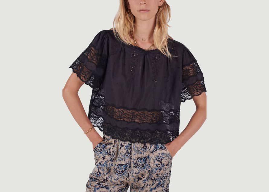 Swildens Denver Short Sleeve Blouse