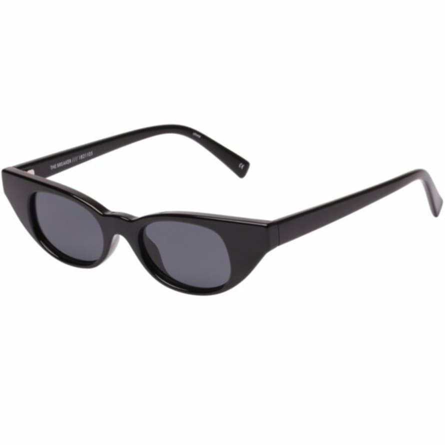 Le Specs Black The Breaker Sunglasses