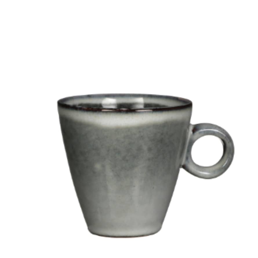 Set of 4 Gray Expresso Cup