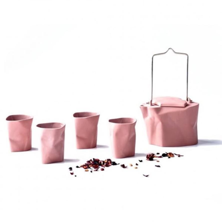 Modus Design Bent Tea Set Pink