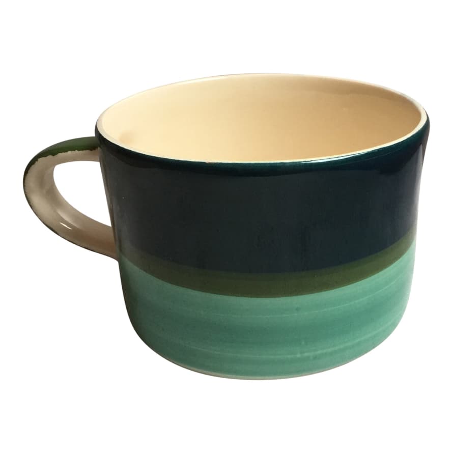 Musango Tundra Tri-Colour Wide Mug Plain Wash