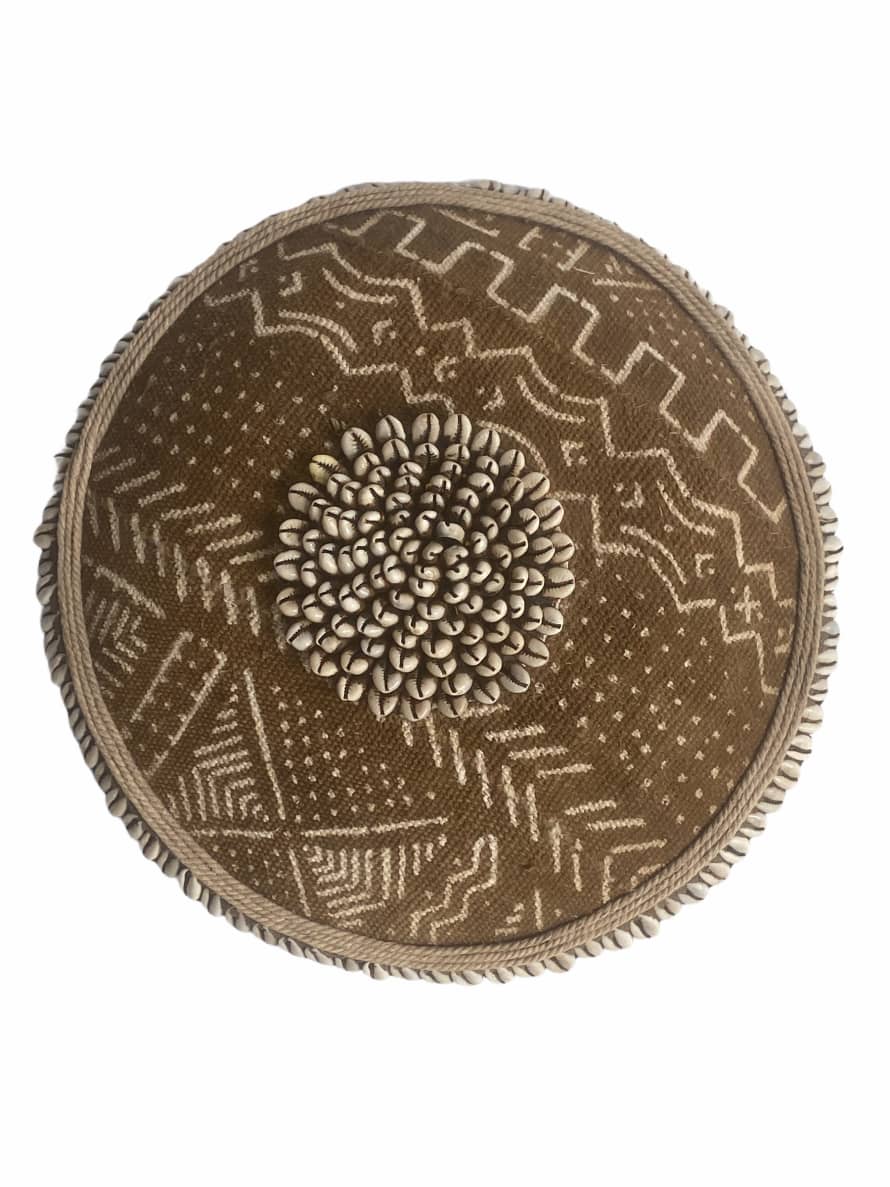 Botanical Boys Cameroon Shield Mud Cloth 30 Cm