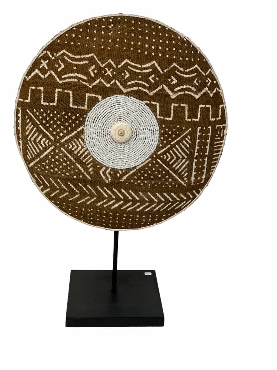 Botanical Boys Cameroon Shield Mud Cloth 30 Cm