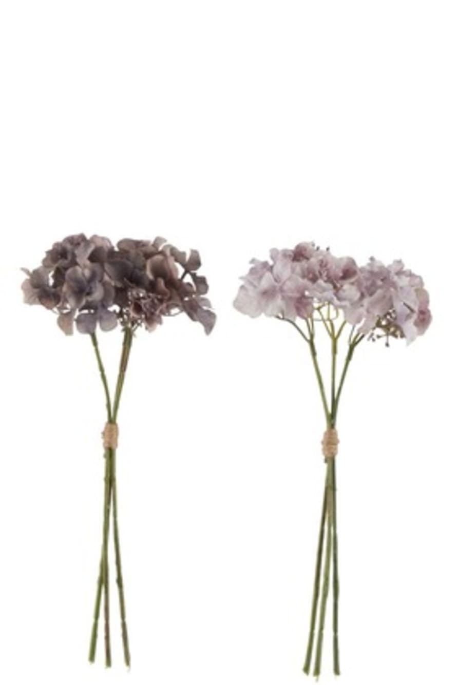 Jolipa Bouquet of Purple Hydrangeas Set of 2