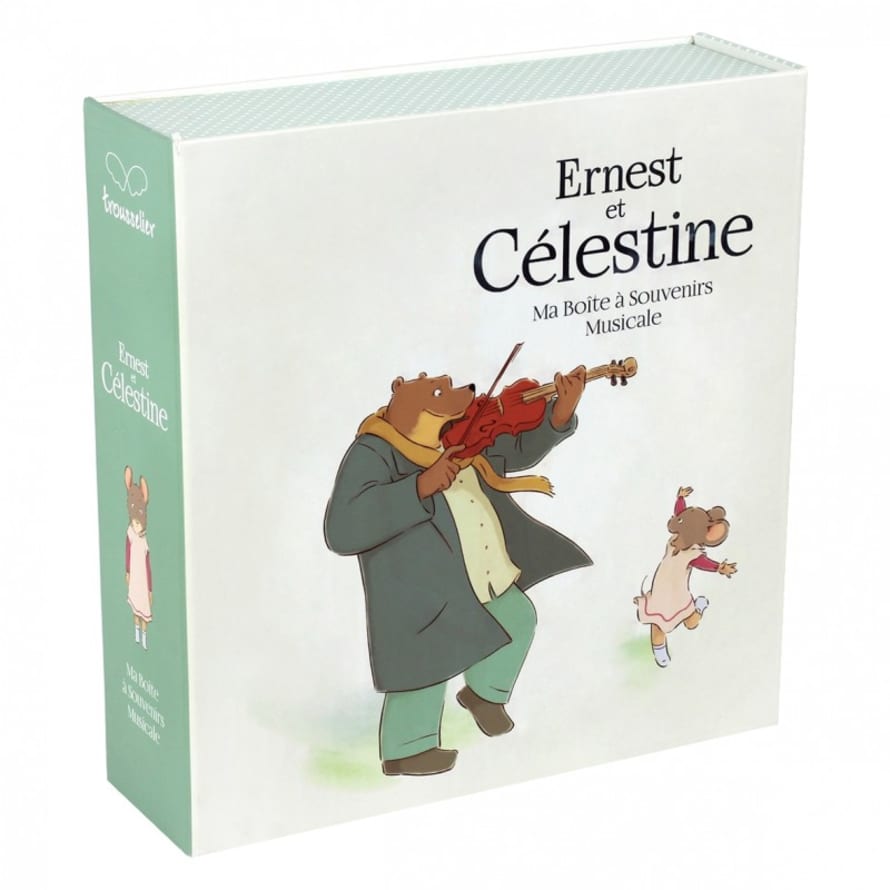 Trousselier Ernest And Celestine  Musical And Phosporescent Souvenir Box