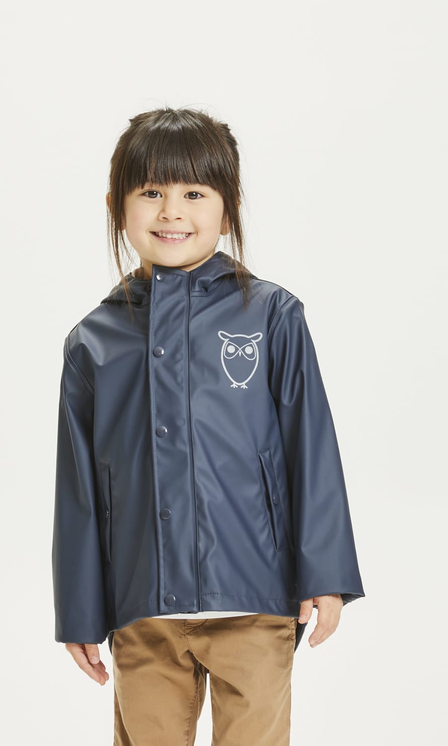 Knowledge Cotton Apparel  Total Eclipse Reed Short Rain Jacket 