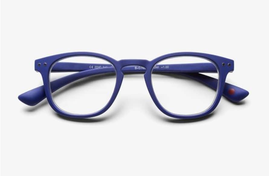 BD Readers Glasses Dot Blue