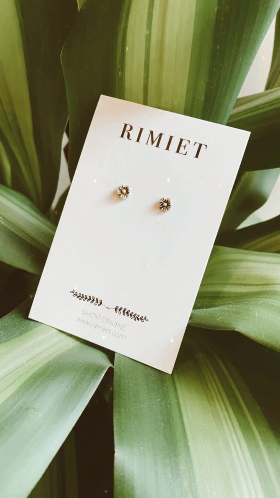 RIMIET Mini Flower Earrings