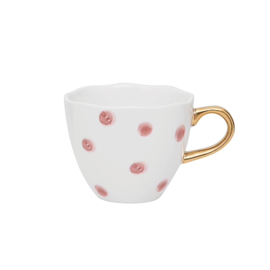 Urban Nature Culture Good Morning Cup Mini - Small Dots, Cameo Brown