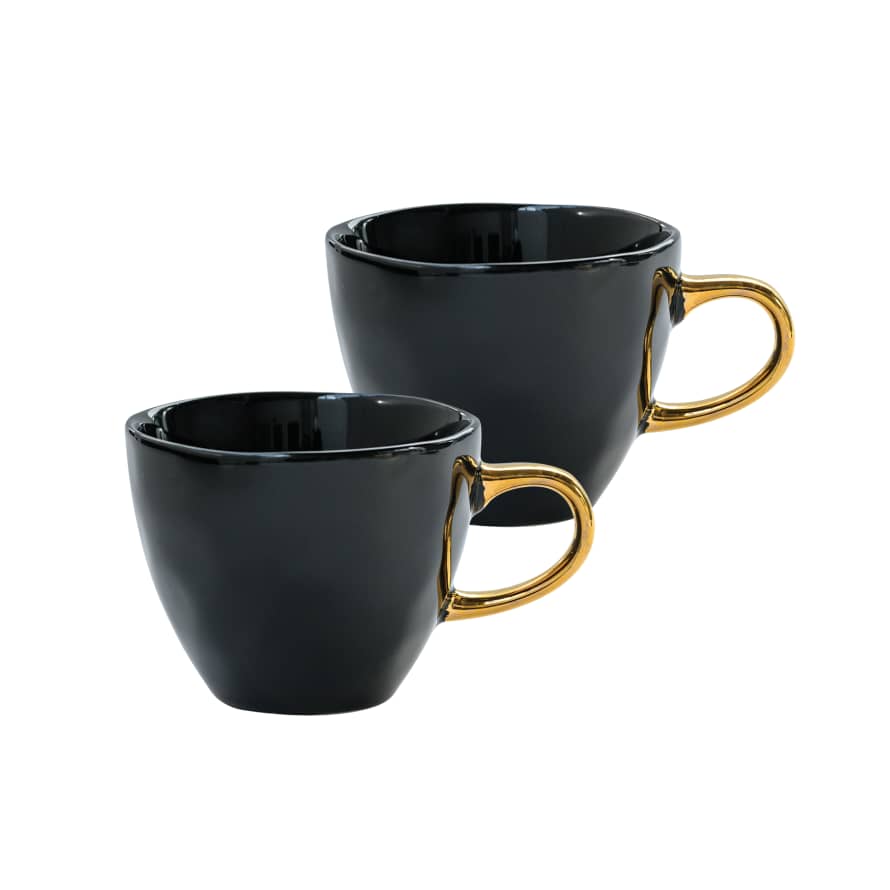 Urban Nature Culture Good Morning Cup Mini - Set of 2 Giftpack Black