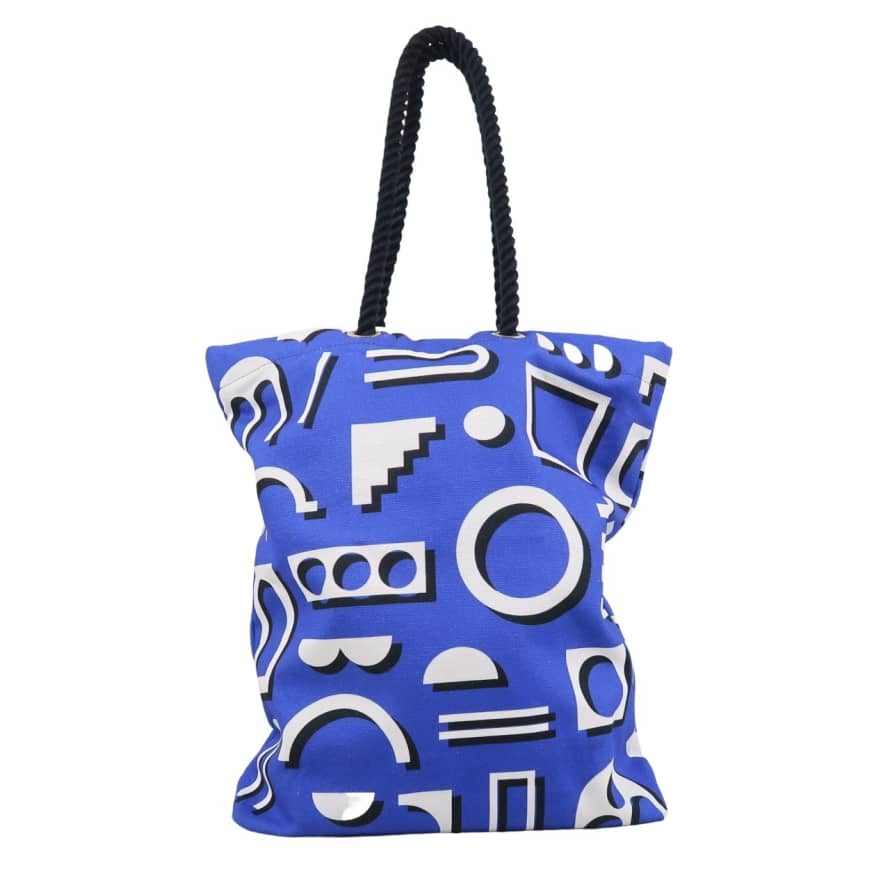 Ding Ding Design Factory Design Tote Bag - Blue