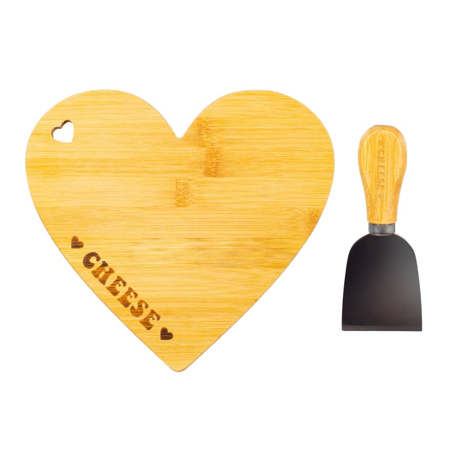Sass & Belle  Bamboo Cheese Board and Knife