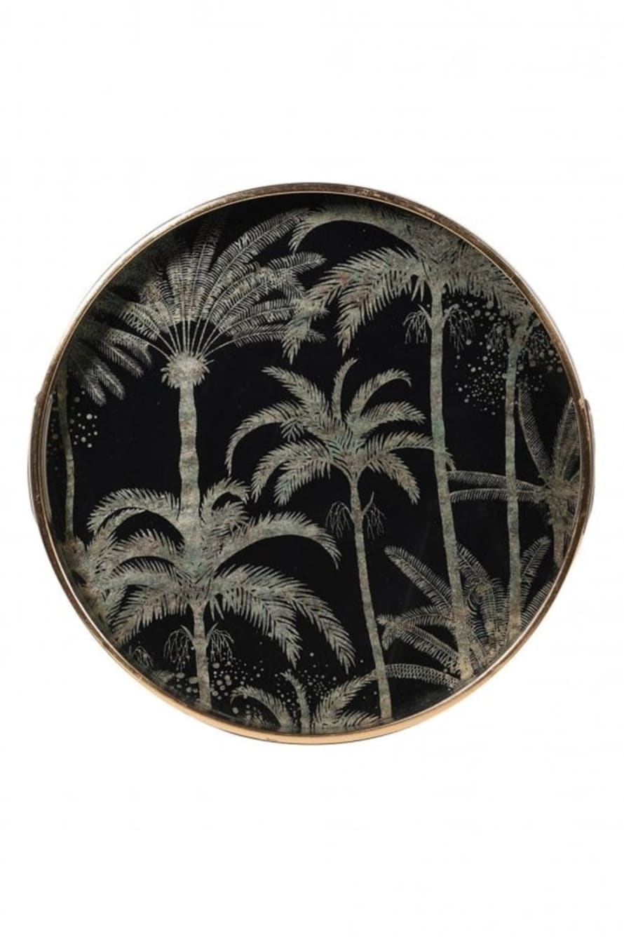 The Home Collection Palm Tree Pattern Tray