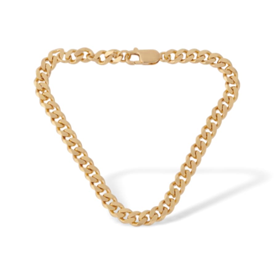 Pernille Corydon Solid Bracelet Gold Plated