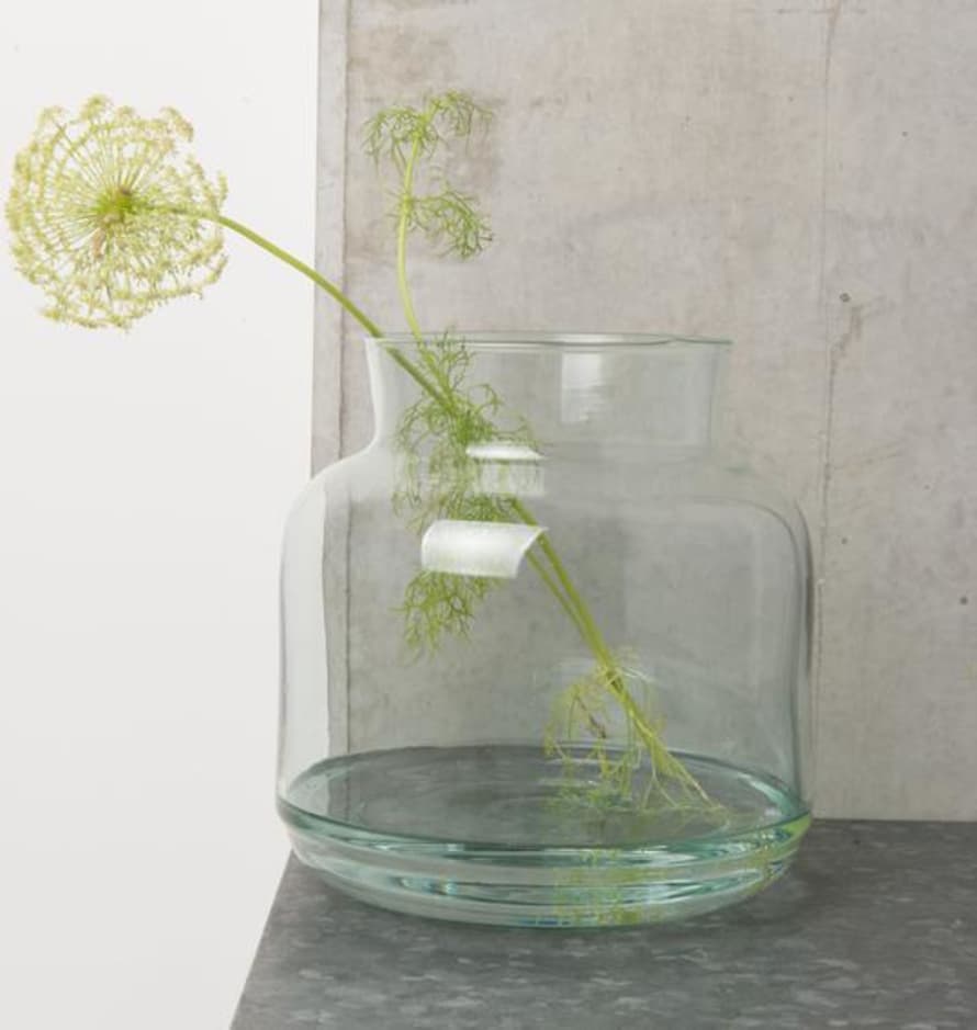 Urban Nature Culture Large Recycled Glass Vase