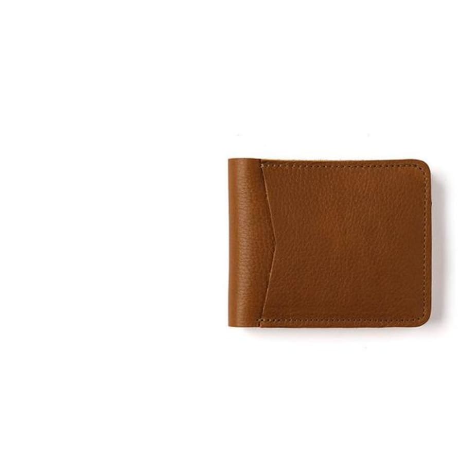 Keecie Cognac Leather Coin Wallet