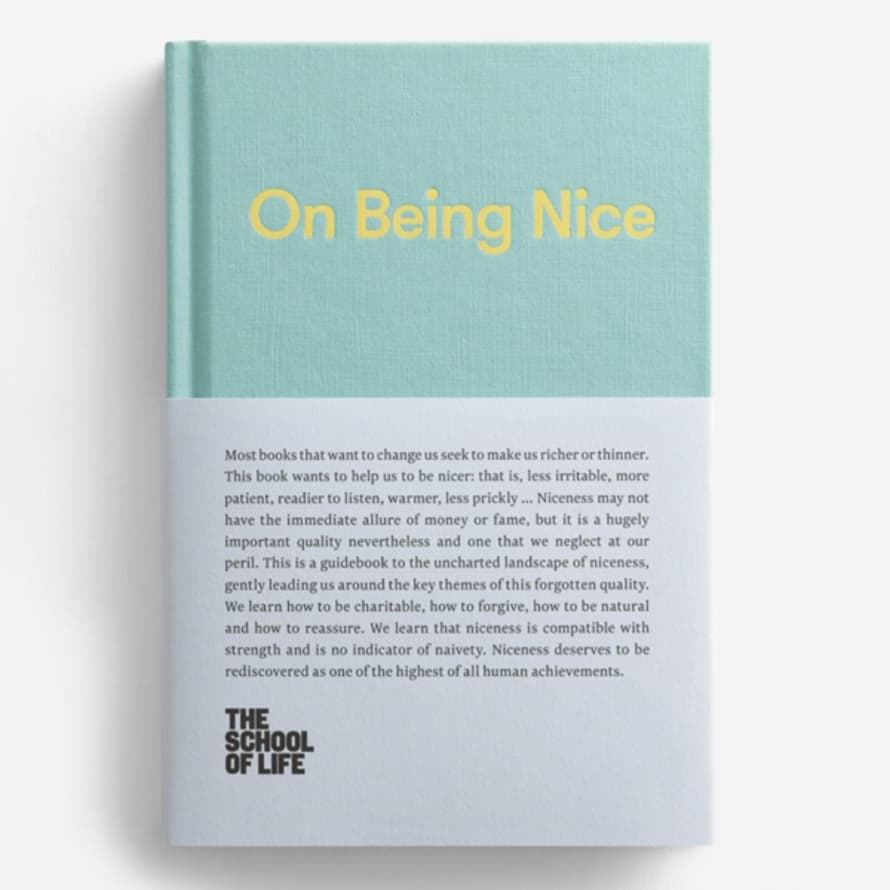 Books On Being Nice School Of Life Book