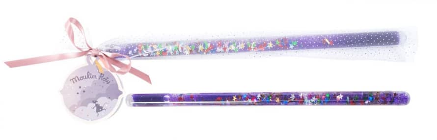 Moulin Roty Fairy Magic Wand Violet