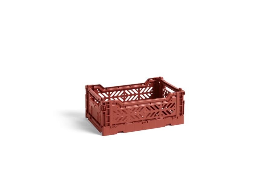 HAY Colour Crate S 4 L Terracotta