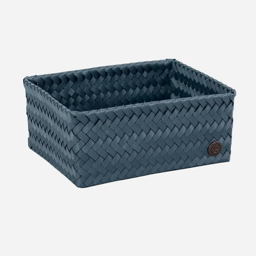 Handed By  Medium High Fit Basket Eco Friendly Recycled Plastic Steel Blue