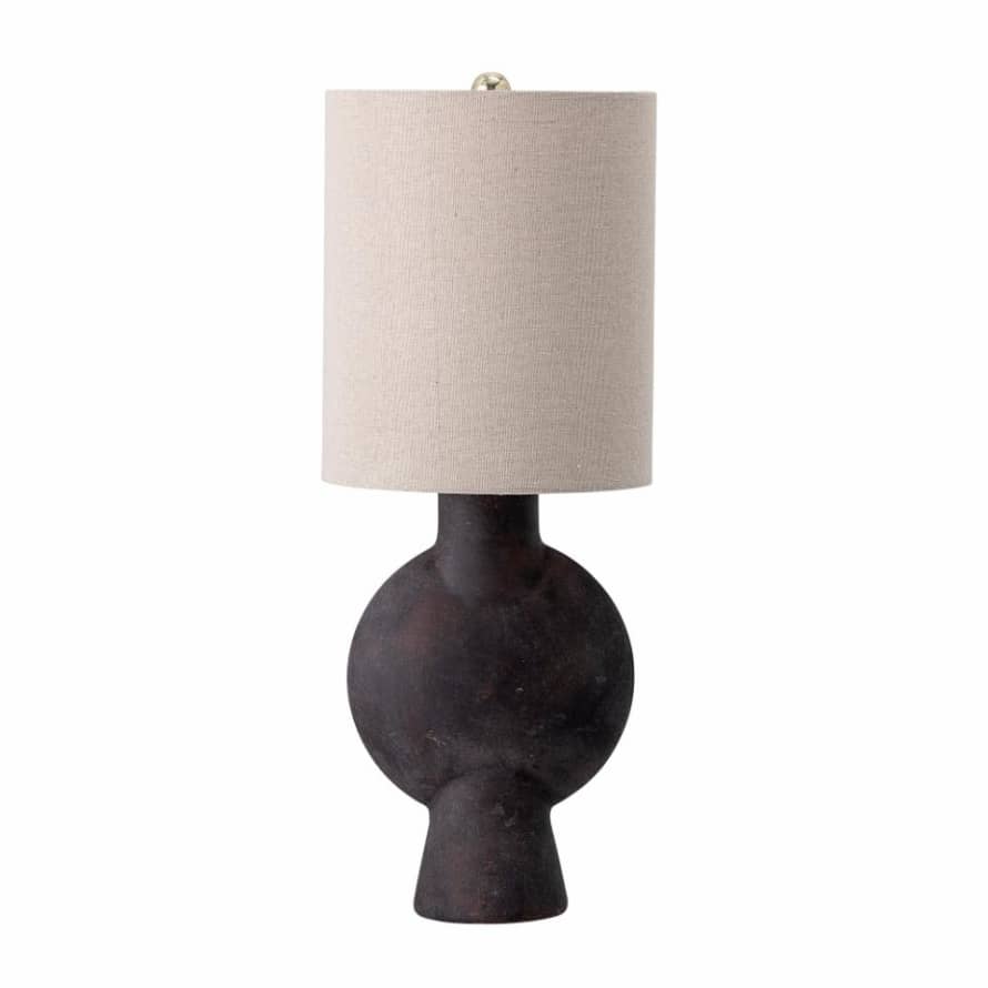 Bloomingville Brown Terracotta Table Lamp
