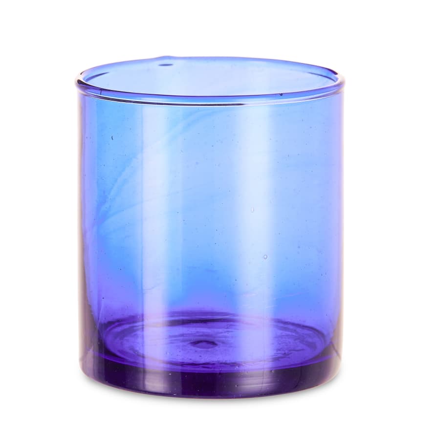 Le verre Beldi Fez Glass Short (Set of 6)- Blue