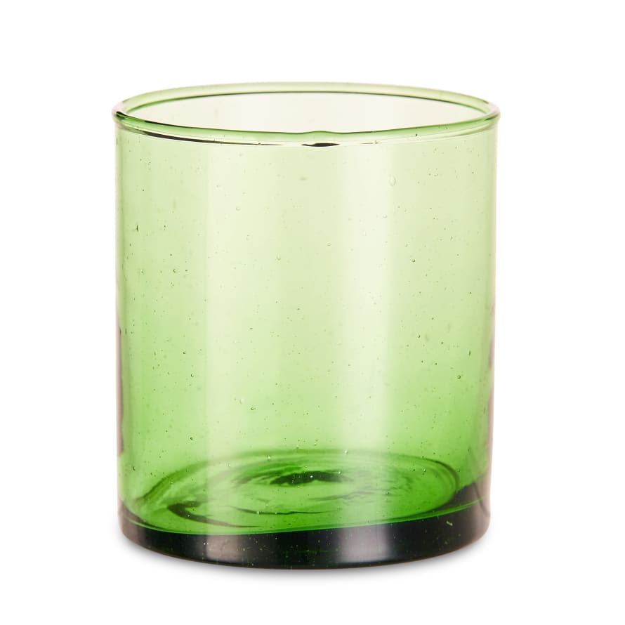 Le verre Beldi Fez Glass Short (Set of 6) - Green