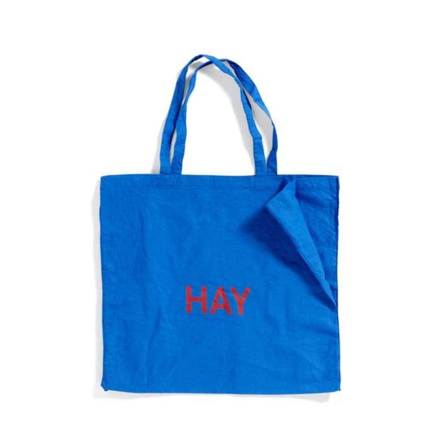 HAY Blue Tote Bag L