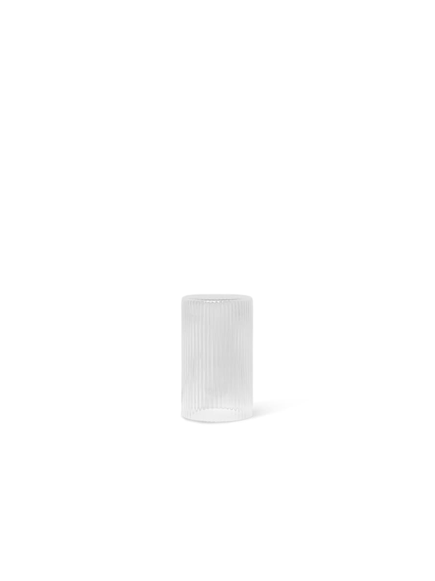 Ferm Living Ripple Carafe Lid - Clear Glass
