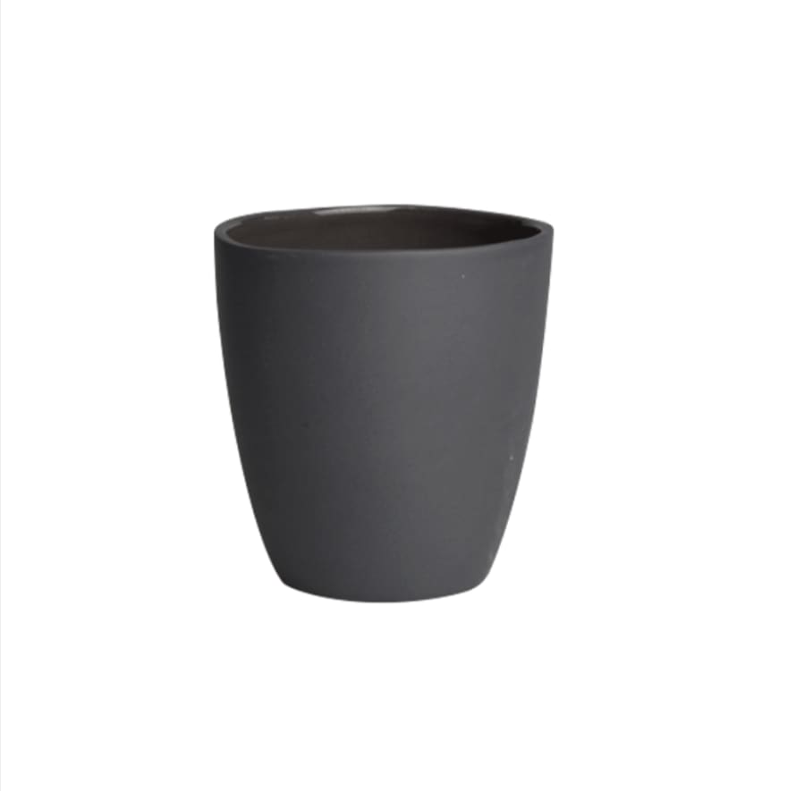 Urban Nature Culture Porcelain Mug dark grey - Set of 3