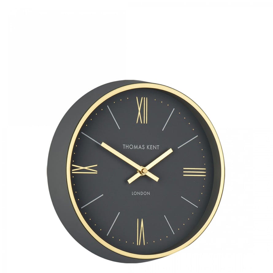 Thomas Kent Hampton 26cm Wall Clock Charcoal