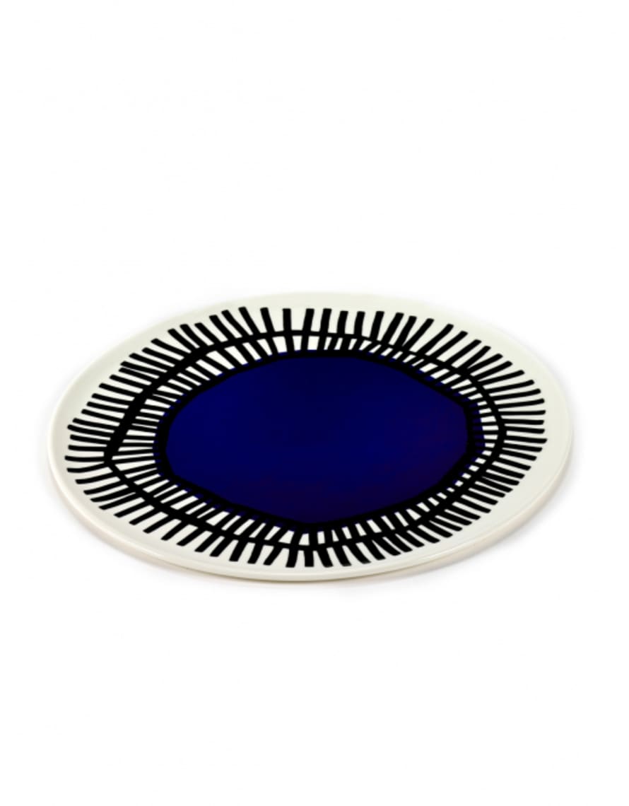 Paola Navone X Serax Plate Blue Table Nomade
