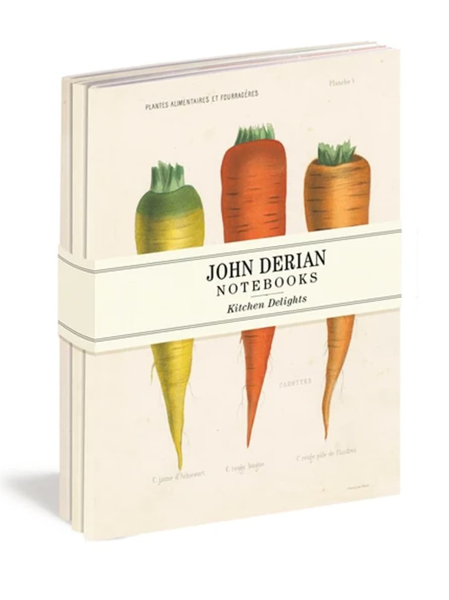 JOHN DERIAN Kitchen Delight Notebook Set
