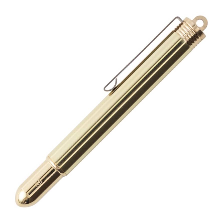 Traveler's Company Trc Brass Rollerball Pen