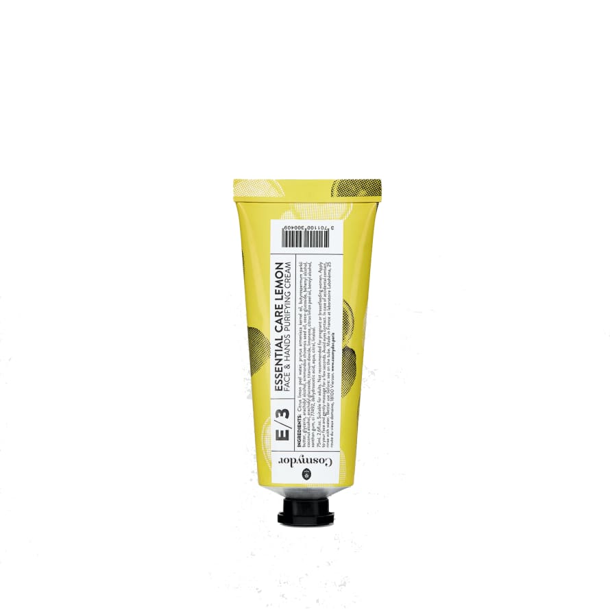 Cosmydor Organic Hand & Face Cream - Essential Care Lemon 75 ml