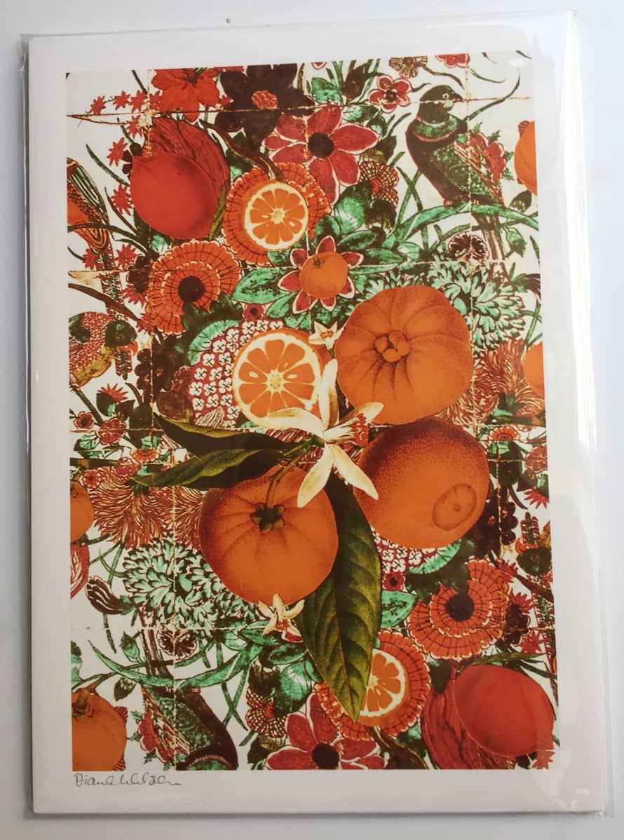 Diana Wilson Arcana Orangello A4 Art Print
