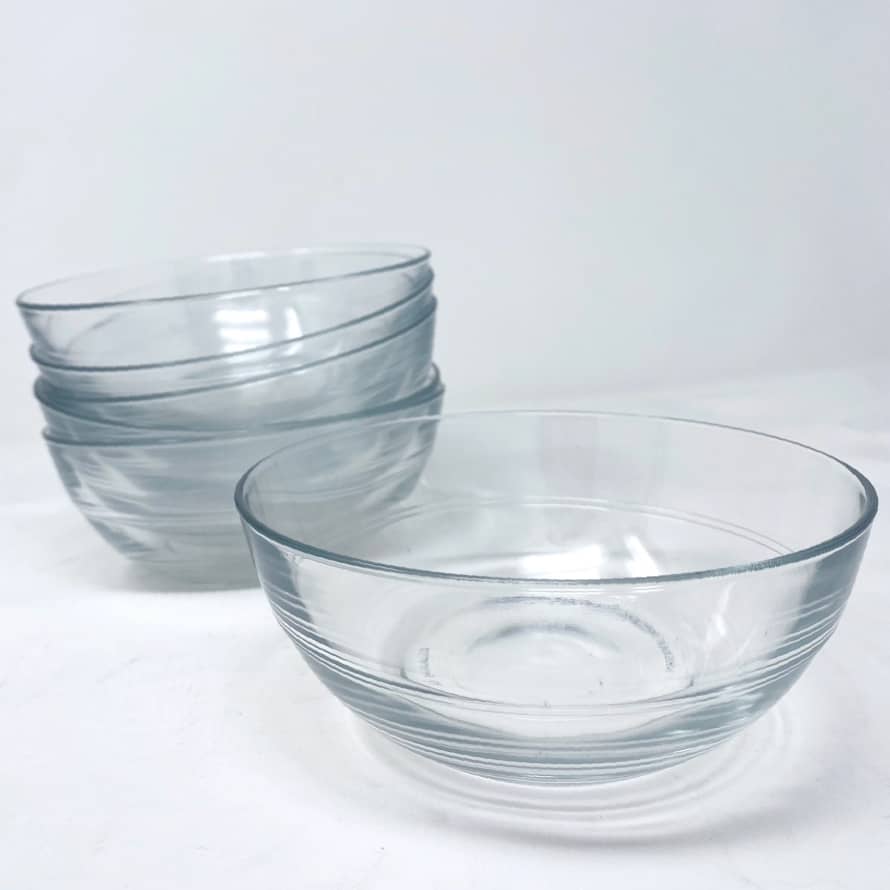Duralex Lys Glass Bowls Set of 12 (14cm)