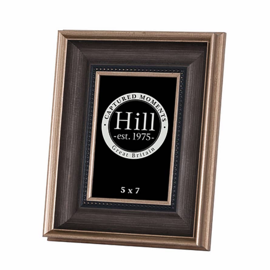 Hill Interiors Antique Gold with Black Detail Photo Frame