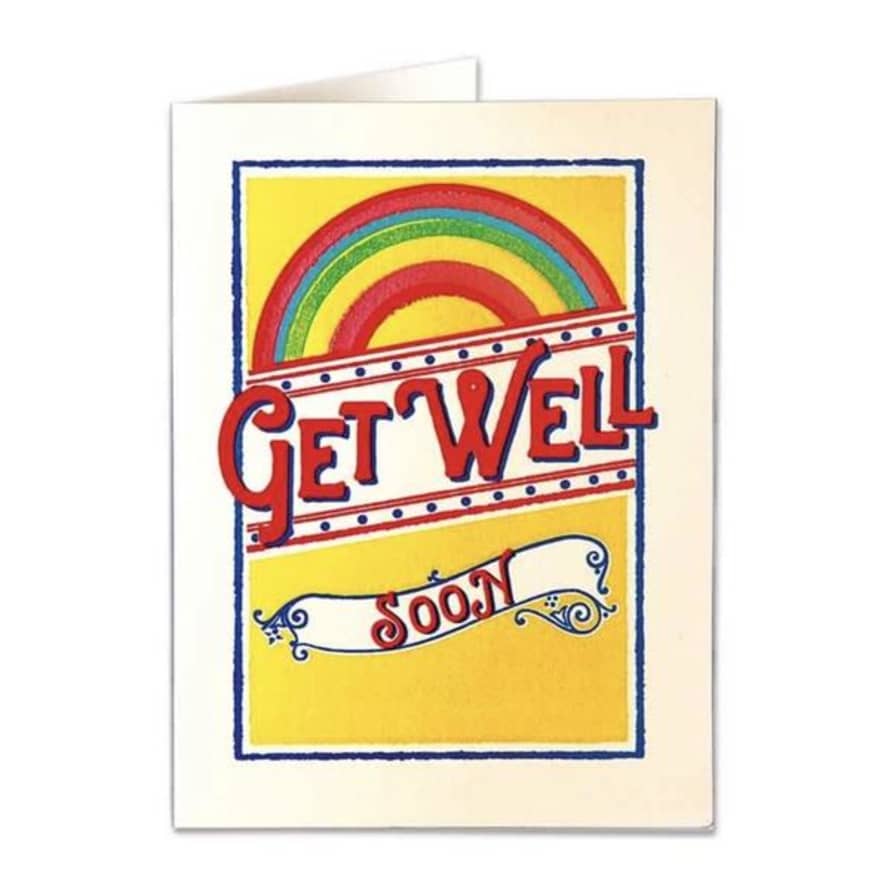 Archivist Get Well Rainbow Card