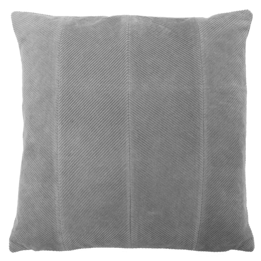 Victoria & Co. Grey Herringbone Cushion 45x45