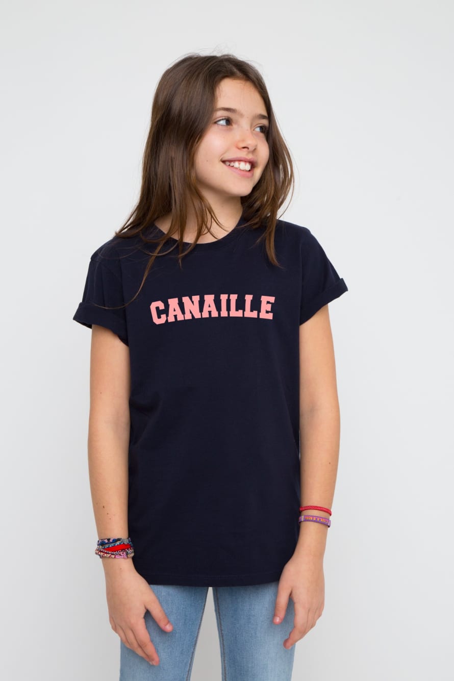 French Disorder French Disorder T Shirt Enfant Bleu Marine Canaille