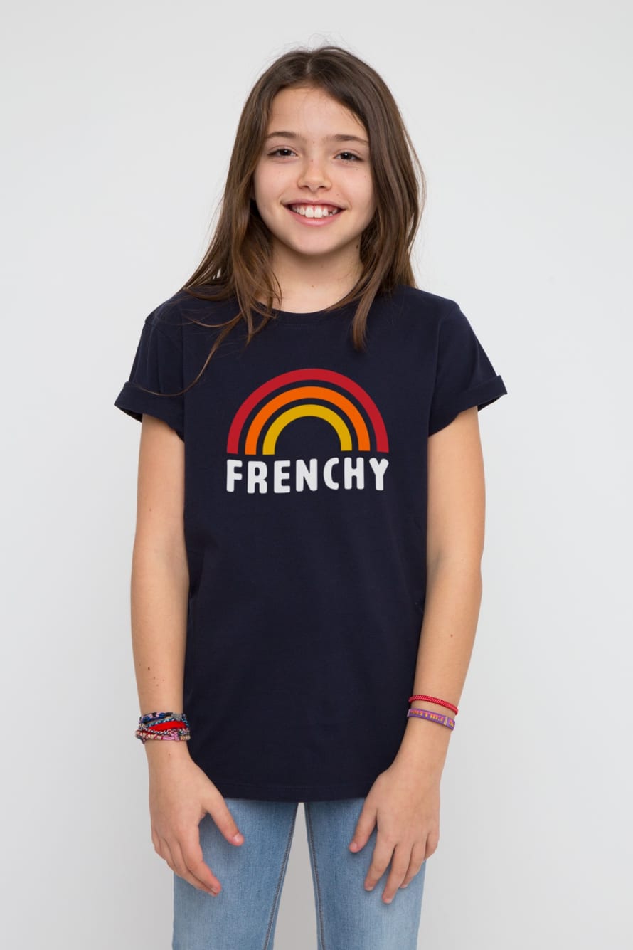 French Disorder French Disorder T Shirt Enfant Bleu Marine Frenchy