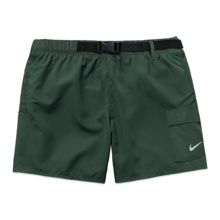 Nike Belted Packable Swim Shorts Galactic Jade