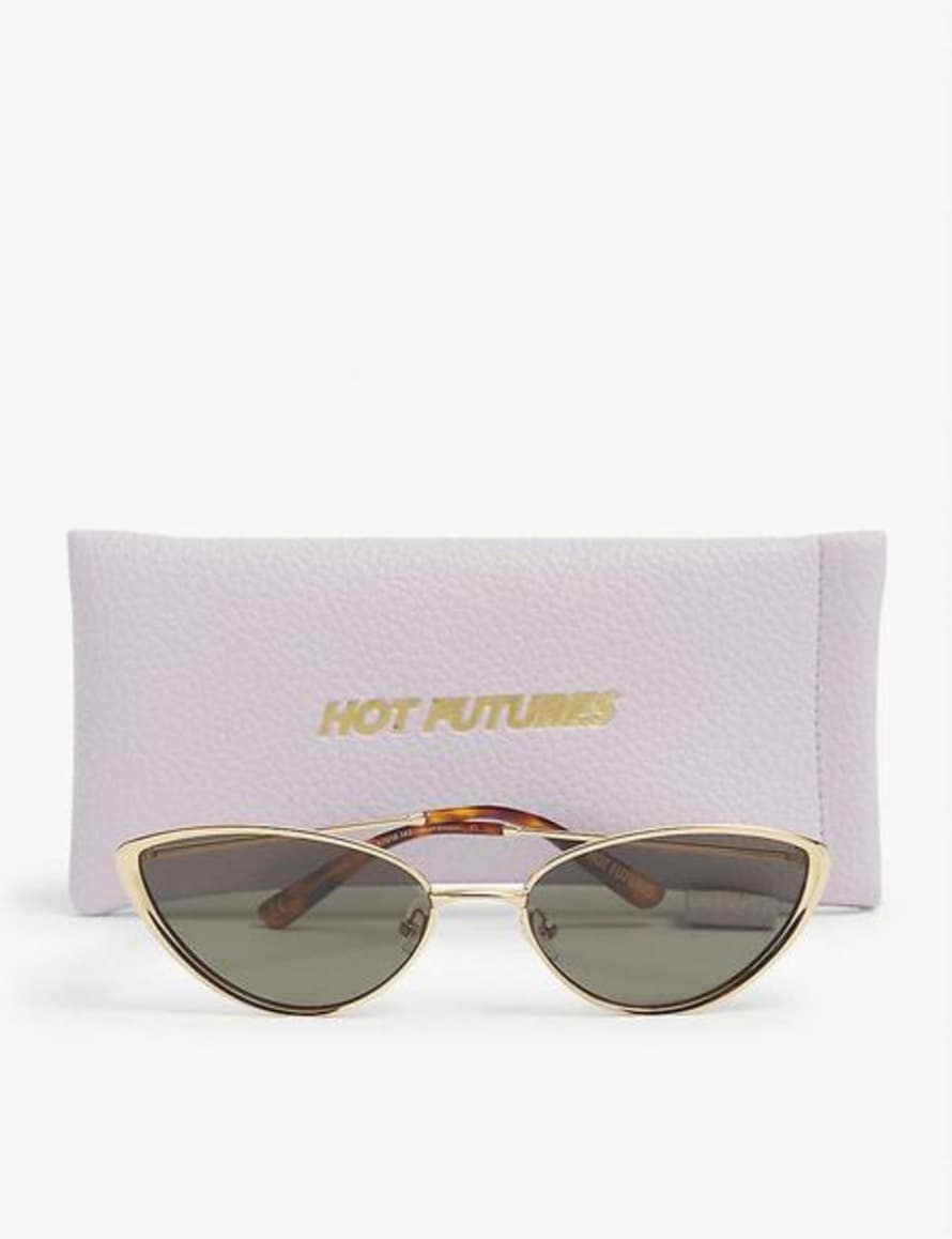 Hot Futures Heartbreaker Sunglasses Green Lens