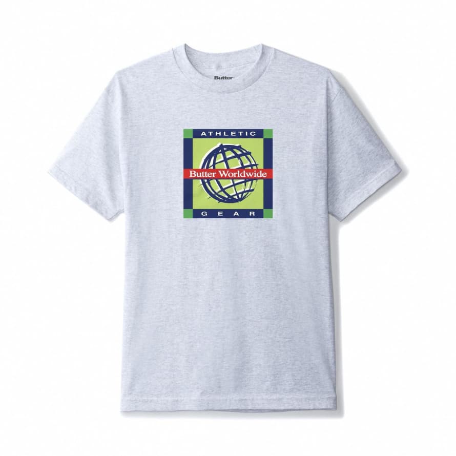 Butter Goods Athletic Gear Tee - Ash Grey