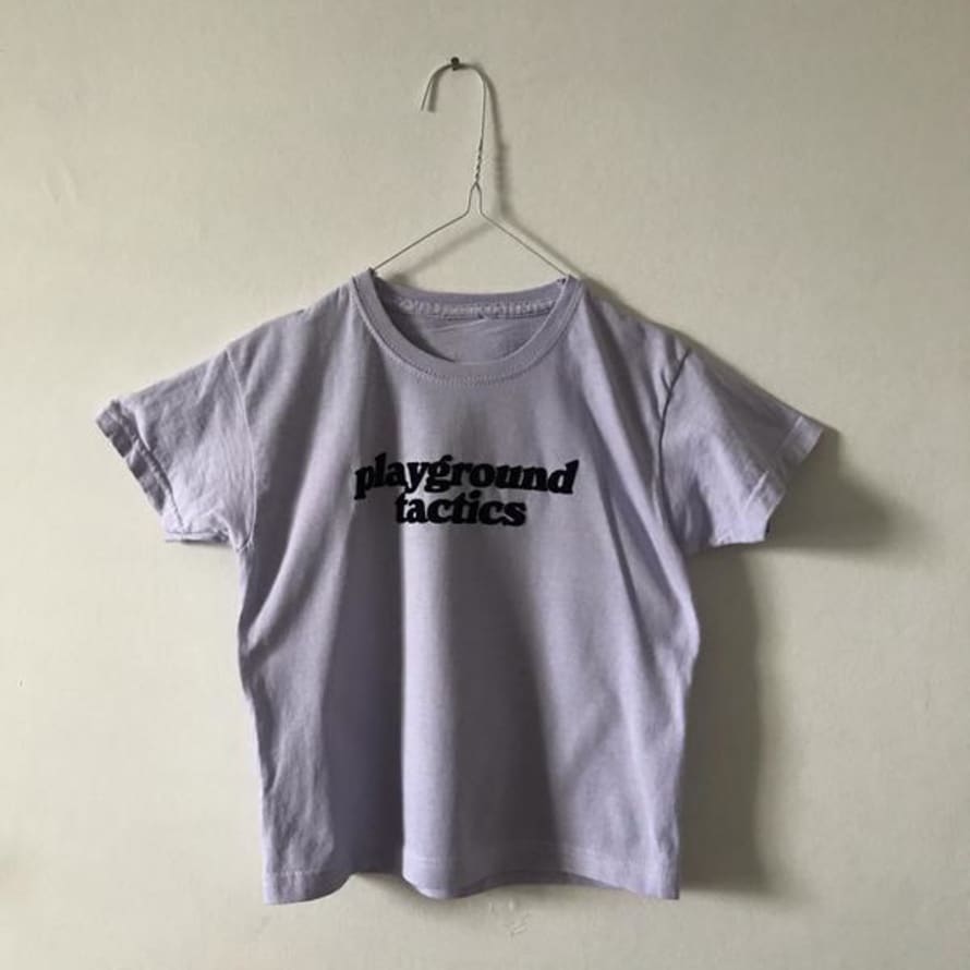 ANNUAL STORE Sample Sale Playground Tactics T Shirt Dusty Lavender