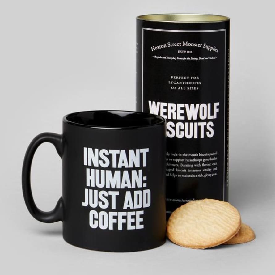 Not specified Instant Human Mug With Werewolf Biscuits