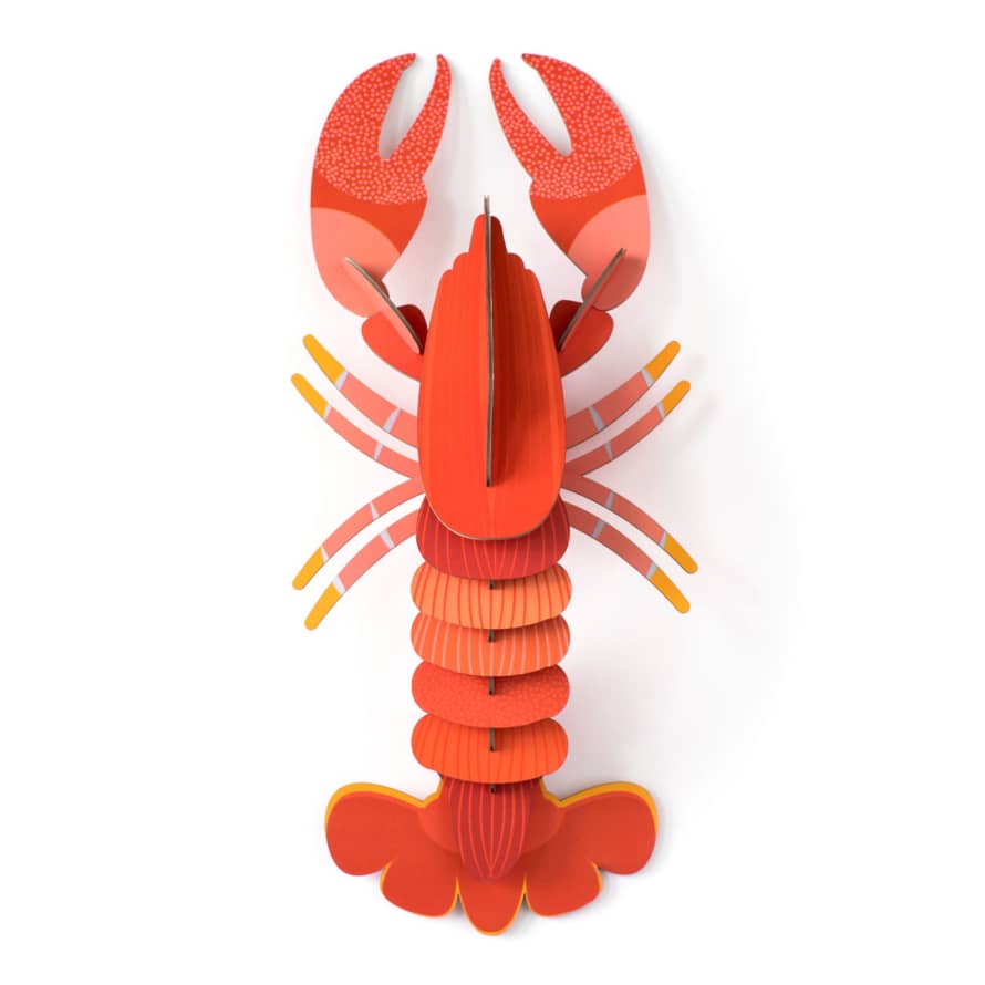 Studio Roof Paper Sea Animal Red Lobster