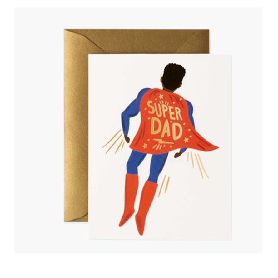 Rifle Paper Co. Fathers Day Card Soaring Super Dad